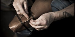 Handsewing is a shoemaking step