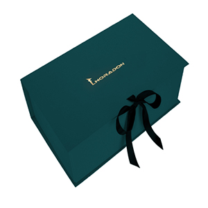 Green box packaging for private label shoes